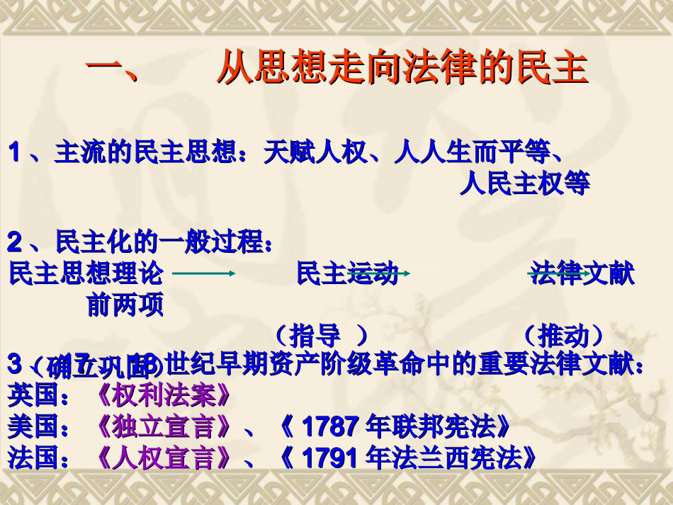 一写进法律文献的民主_第3页