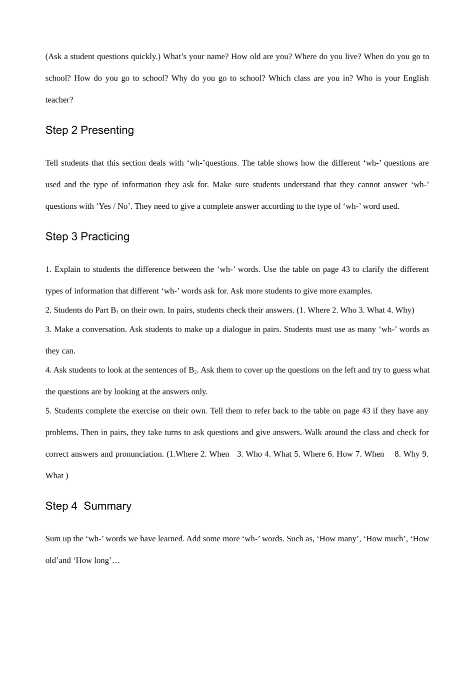 牛津版七年级英语上册Unit3 6 Grammar(2)_第3页