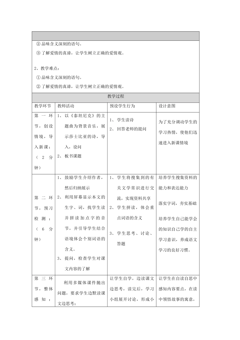 云南省大理市喜洲镇第一中学八年级语文下册《给女儿的信》教案 人教新课标版_第2页