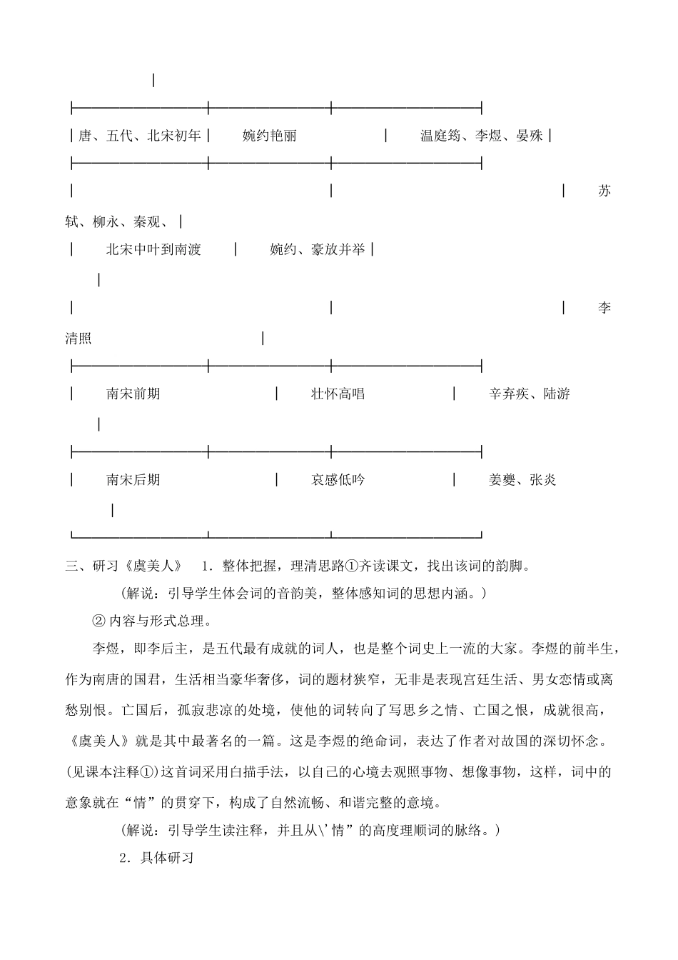 九年级语文下册虞美人0_第2页