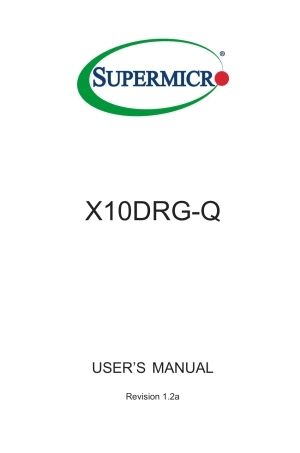 超微 X10DRG-Q原版完整说明