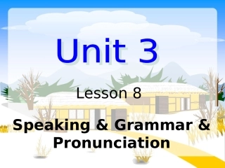 Speaking--Function--Pronunciation