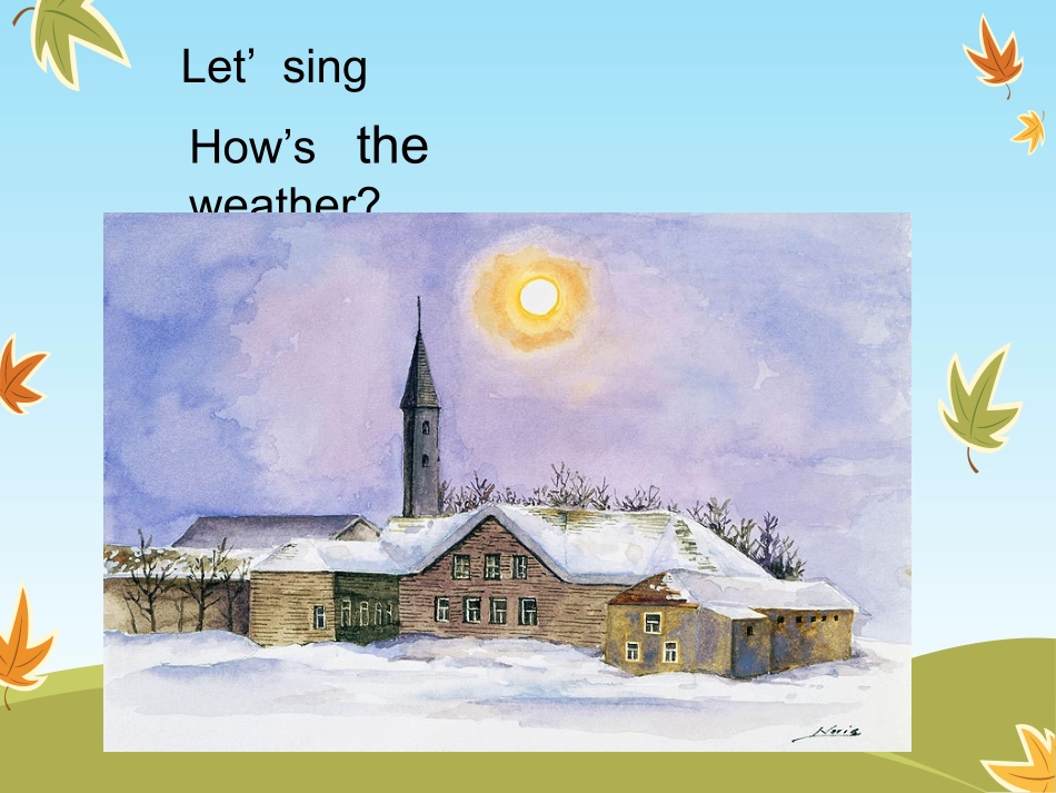 lesson-I-How's-the-weather_第2页