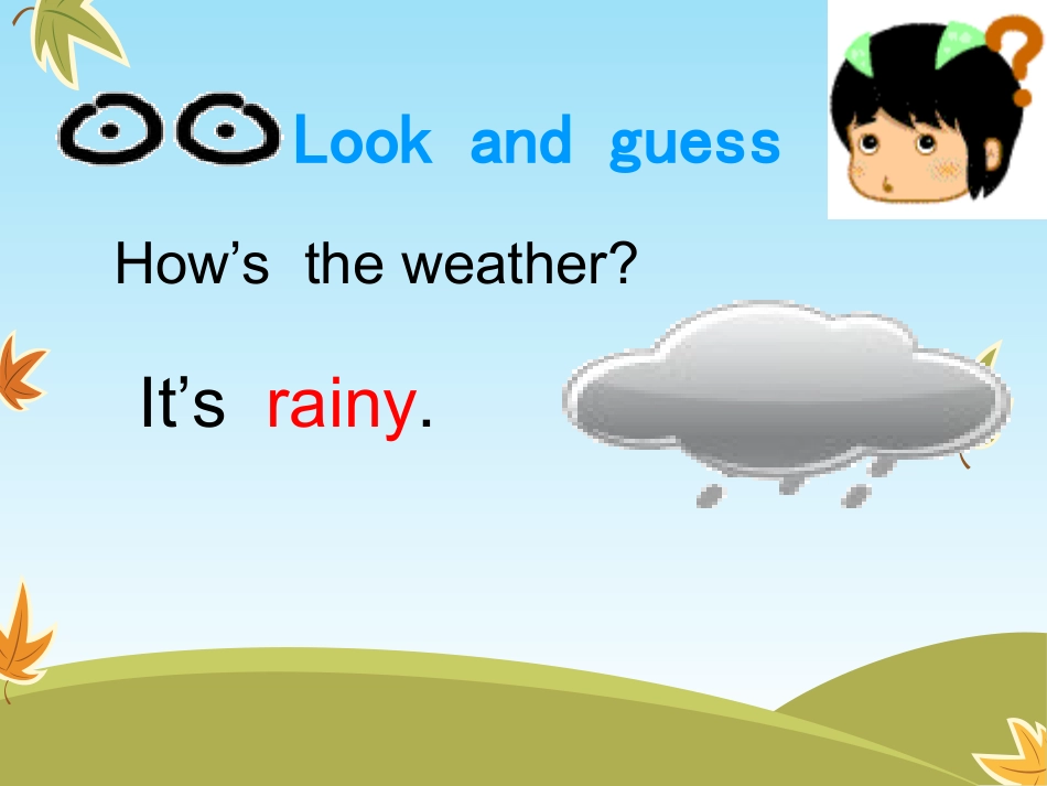 lesson-I-How's-the-weather_第3页