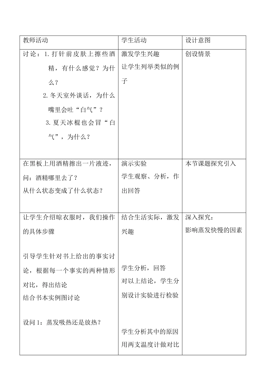 鲁科版九年级物理汽化和液化 第1课时_第2页