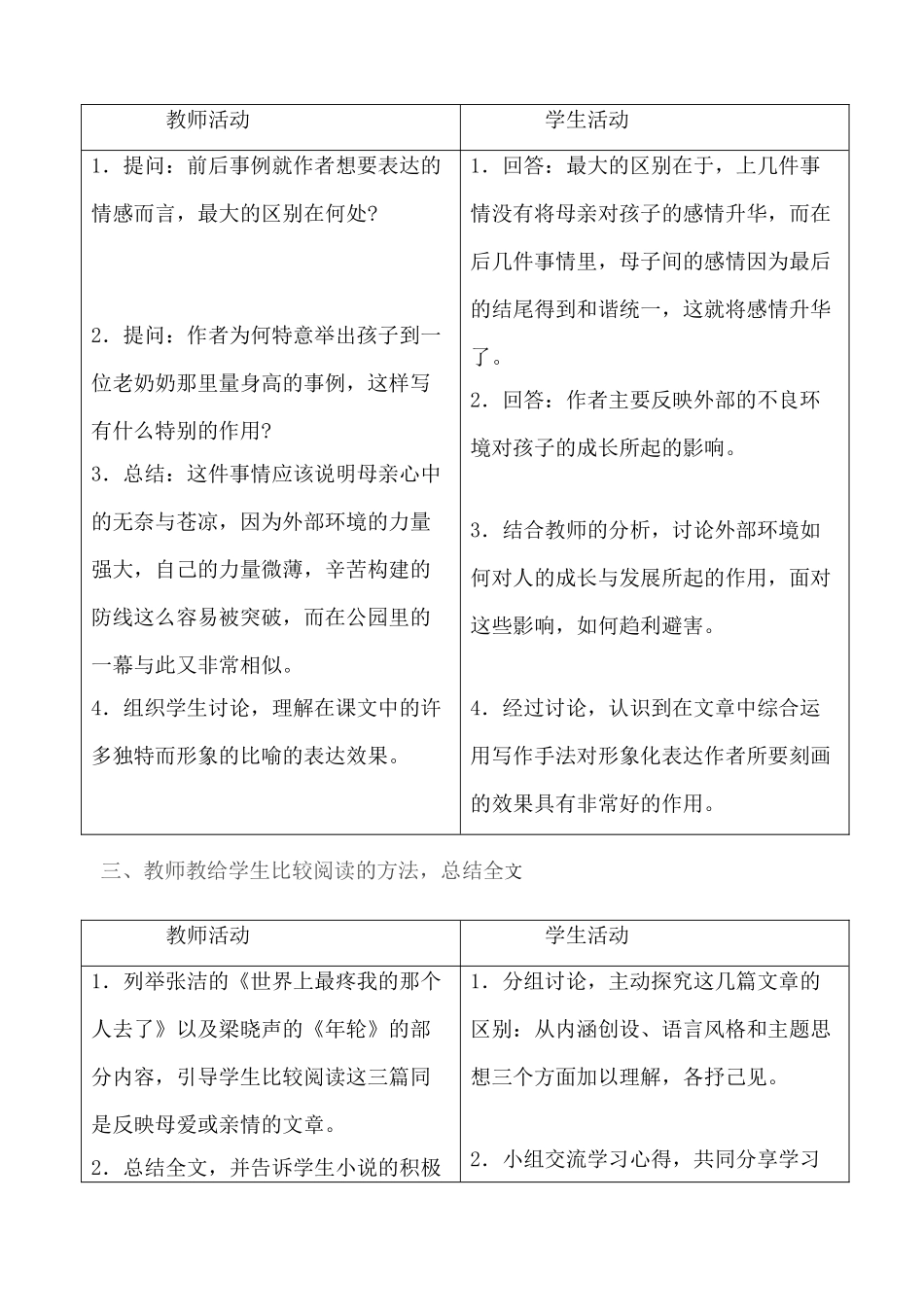 语文版九年级语文上册一厘米 第2课时_第2页