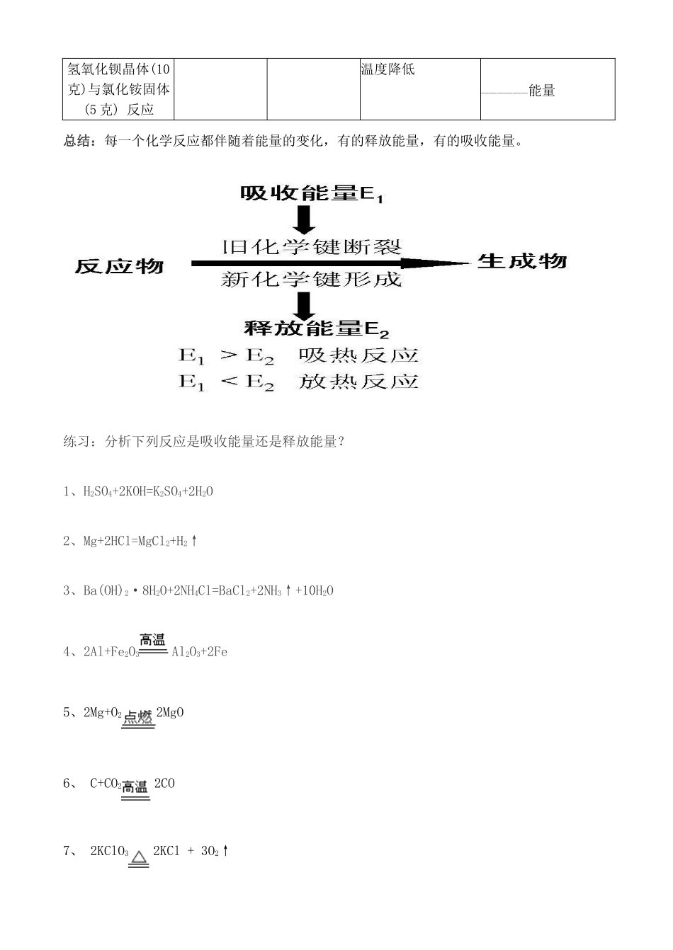 高中化学 2.1.3化学键与化学反应学案 鲁教版必修2_第3页