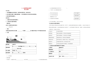高中地理 3.1自然界的水循环 第2课时学案 新人教版必修1-新人教版高一必修1地理学案