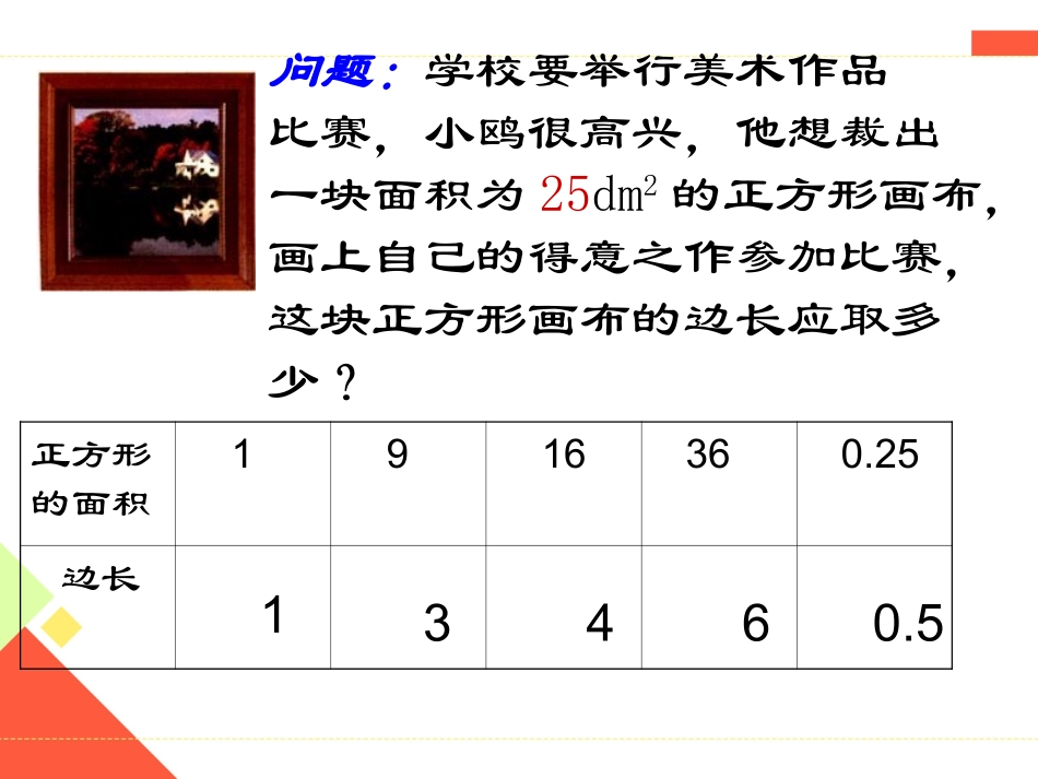 用计算器求算数平方根、用有理数估计算数平方根的大小-(3)_第2页