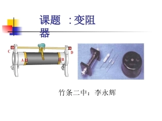 变阻器李永辉