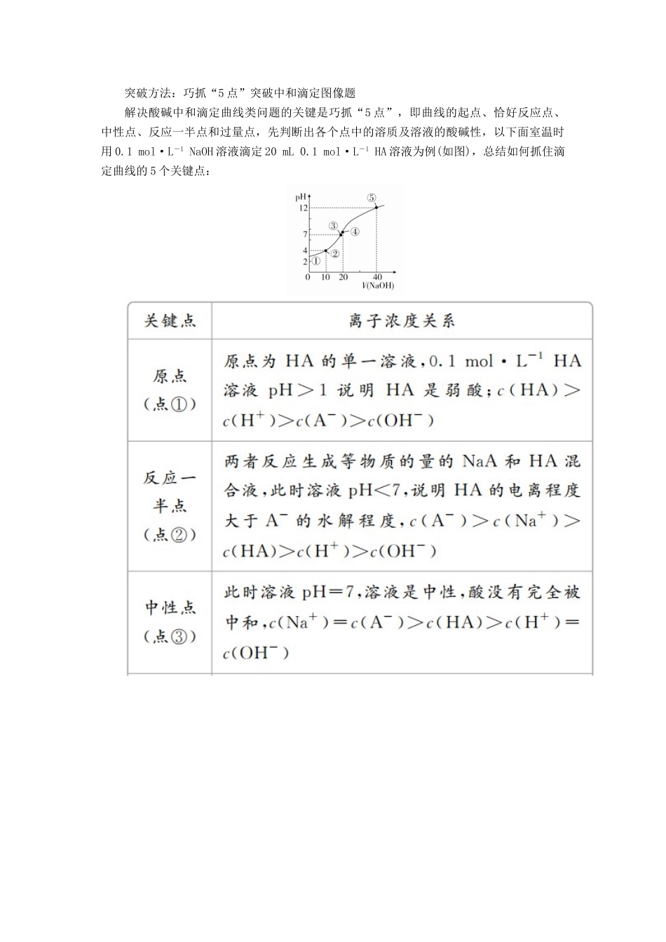 高考化学一轮总复习 第八章 高考热点课6学案（含解析）-人教版高三全册化学学案_第3页