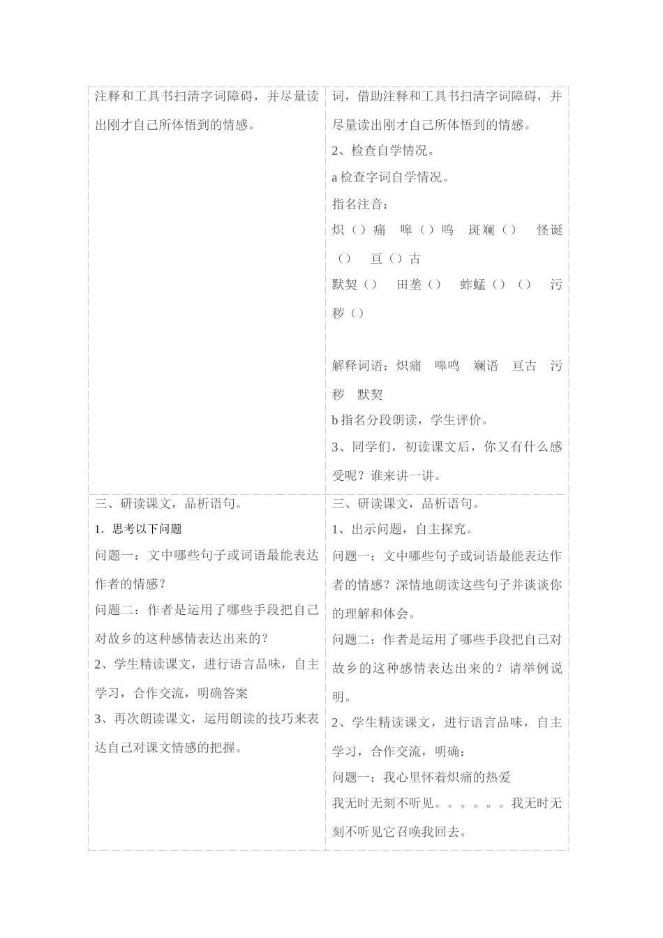 土地的誓言  第一课时_第3页