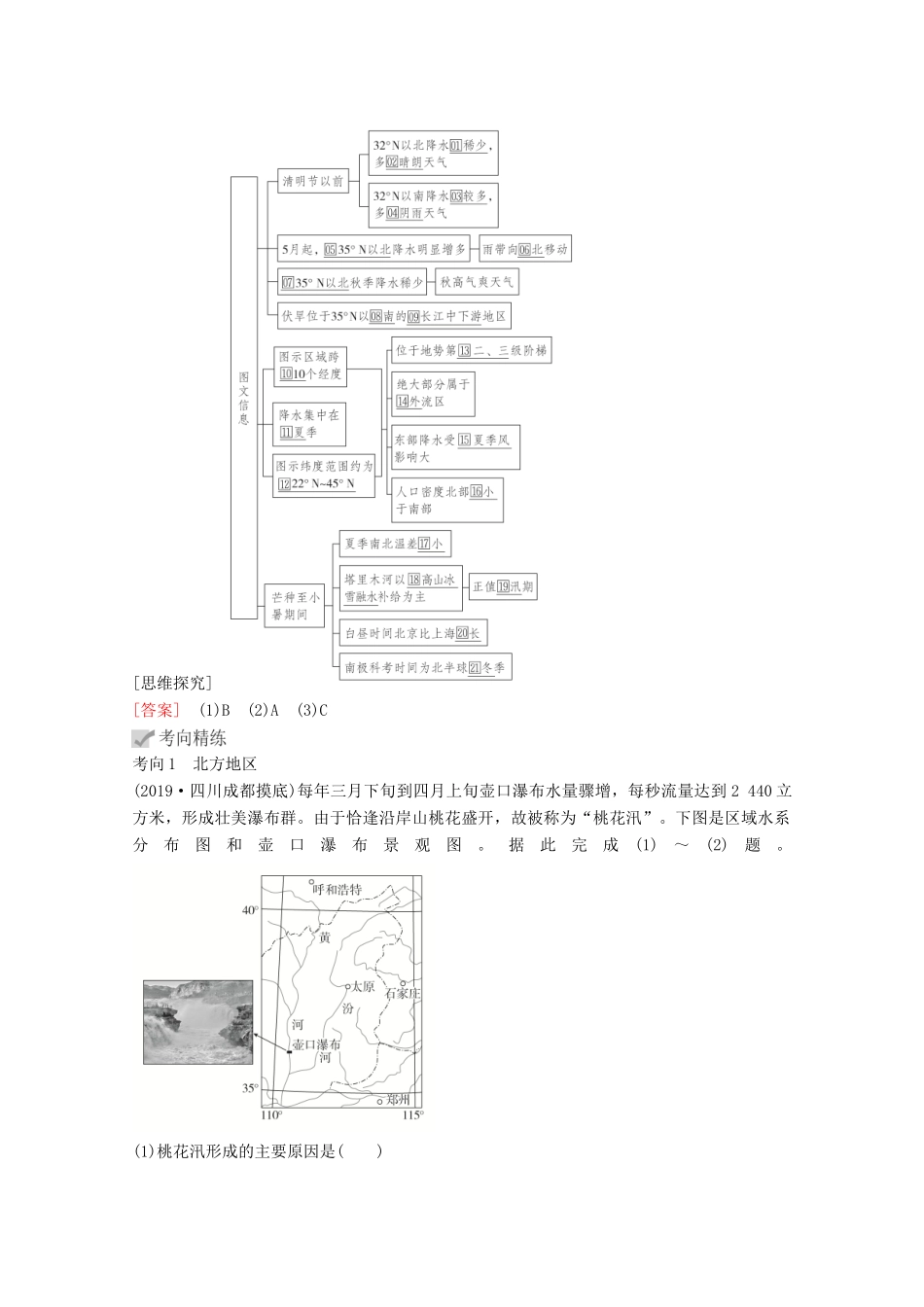 高考地理一轮复习 第四部分 区域地理--重在定位 第二章 中国地理 第41讲 中国区域地理学案 新人教版-新人教版高三全册地理学案_第3页