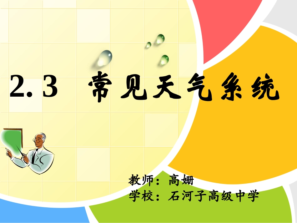 常见天气系统_第1页
