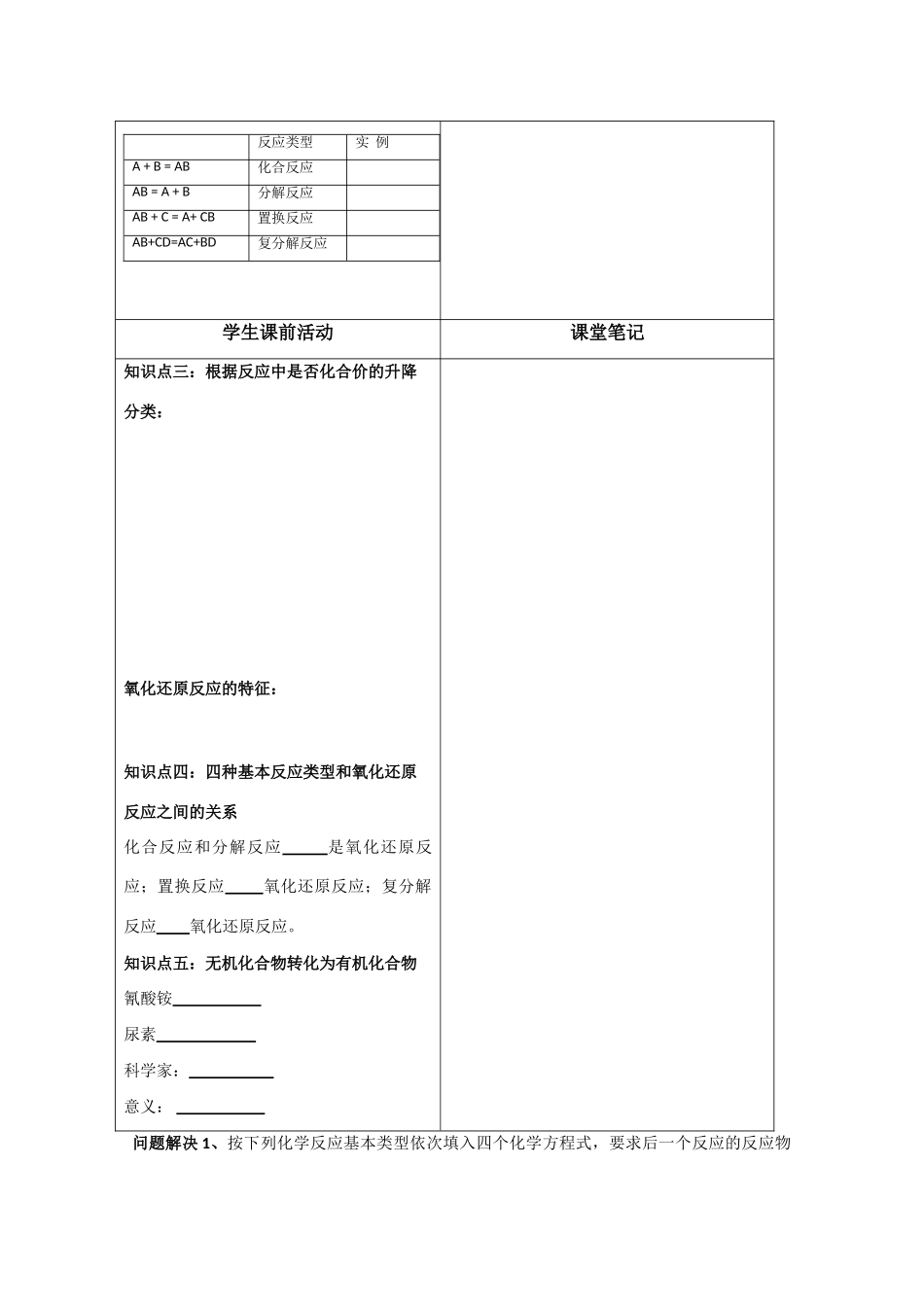 高一化学：1.1.1《物质的分类和转化》学案2）苏教版_第2页