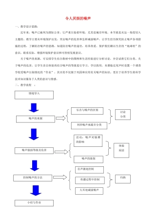 第一章第三节  令人厌烦的噪声