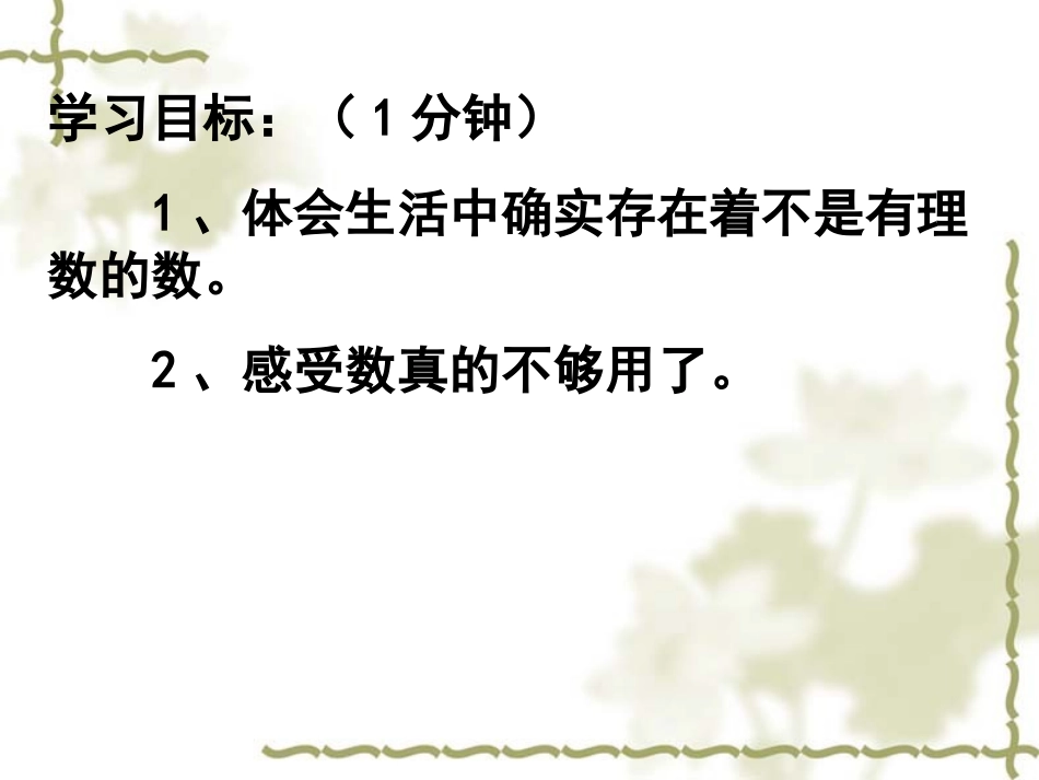 初中二年级数学上册第二章-实数2.1数怎么又不够用了第一课时课件_第3页