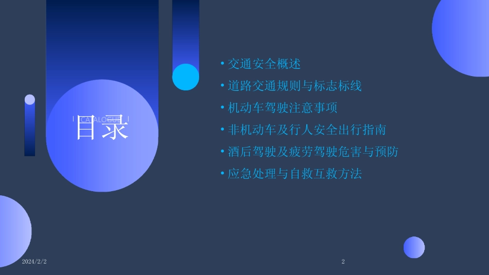 2024版年度全新交通安全知识培训_第2页