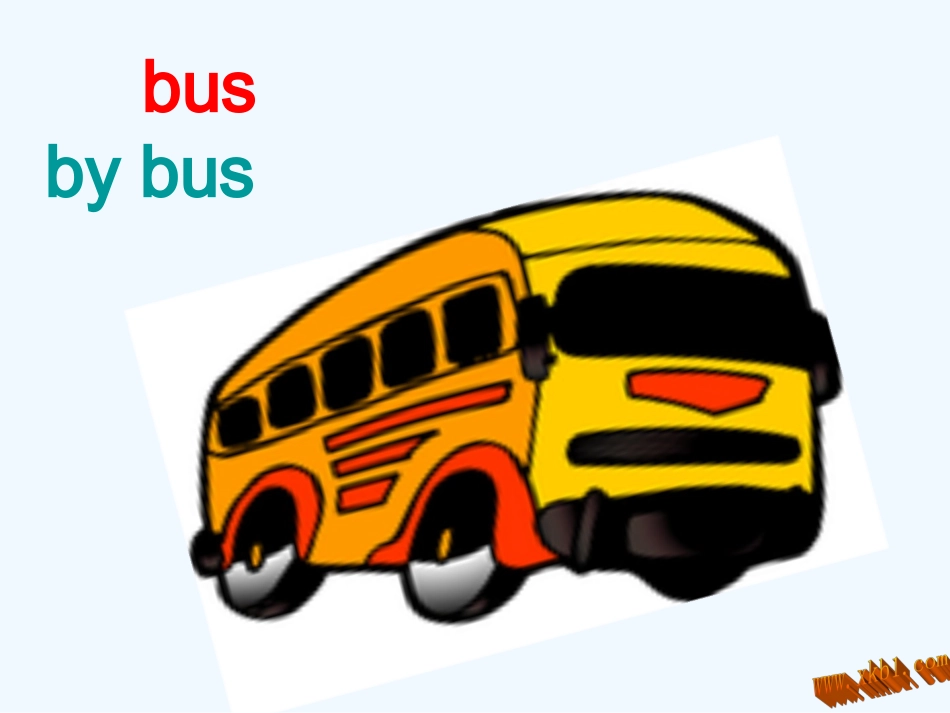 二年级上册Module7-Unit1-How-do-you-go-to-school_第3页