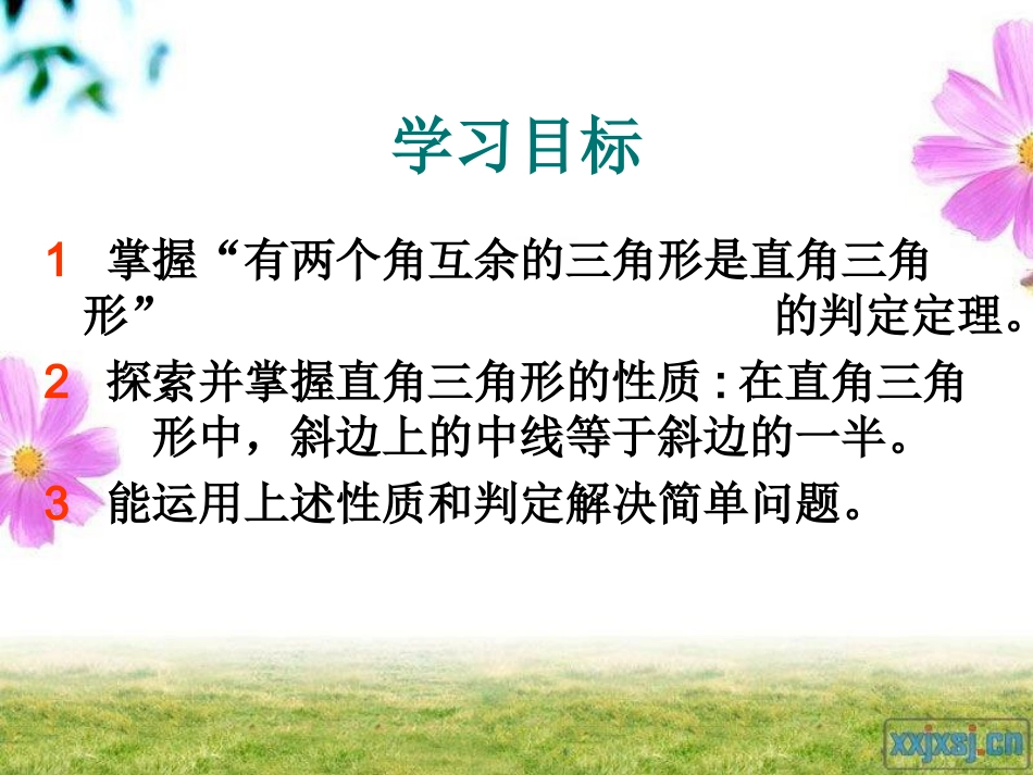 1.1直角三角形的性质和判定(I)_第3页