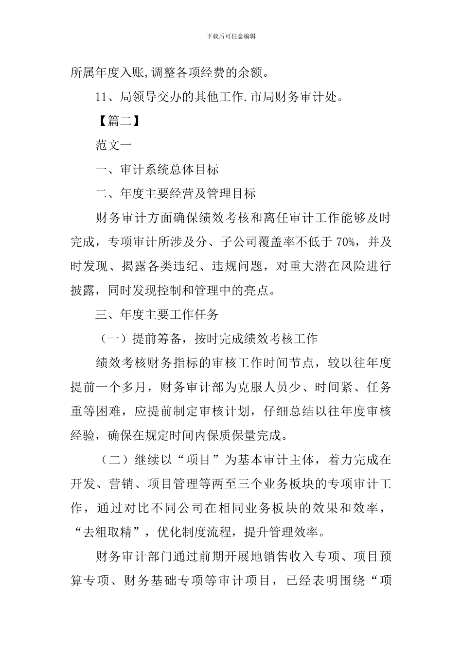 2024年审计工作计划范文_第2页