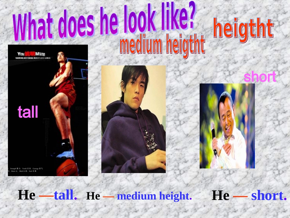 Unit9Whatdoeshelooklike_第2页