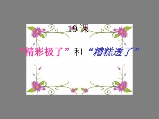 精彩极了糟糕透了1