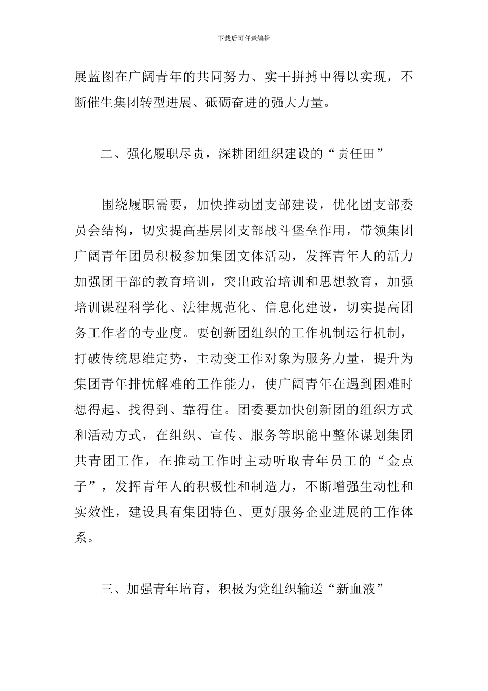 在集团团委成立大会上的讲话_第3页