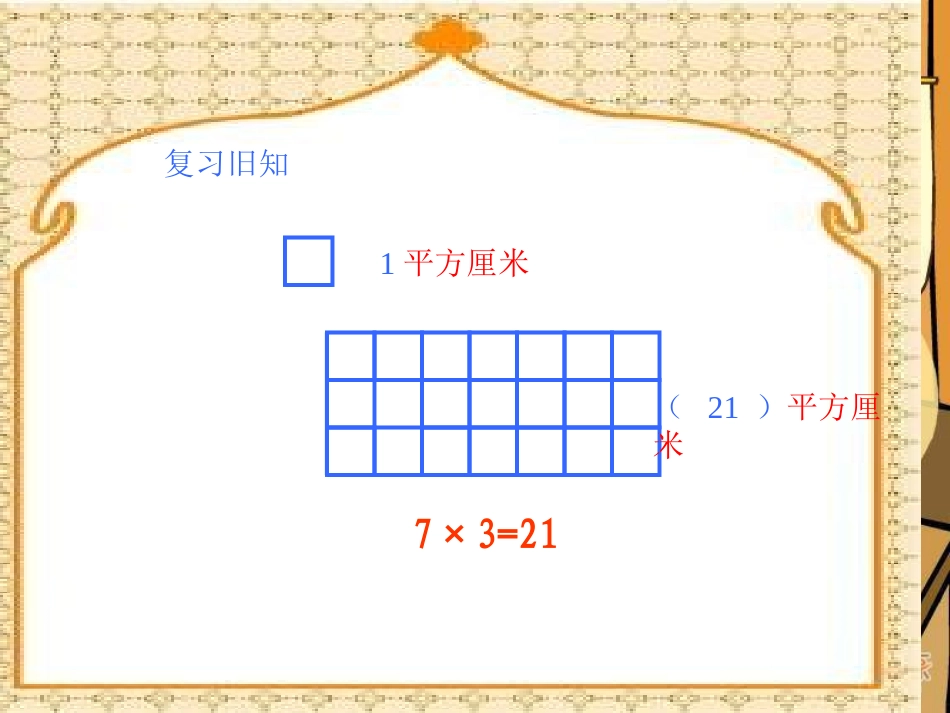 人教2011版小学数学三年级长方形面积公式PPT_第2页