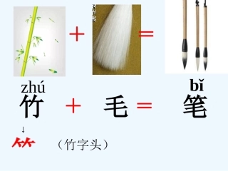 (部编)人教2011课标版一年级上册8-小书包--笔