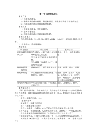 地球和地球仪