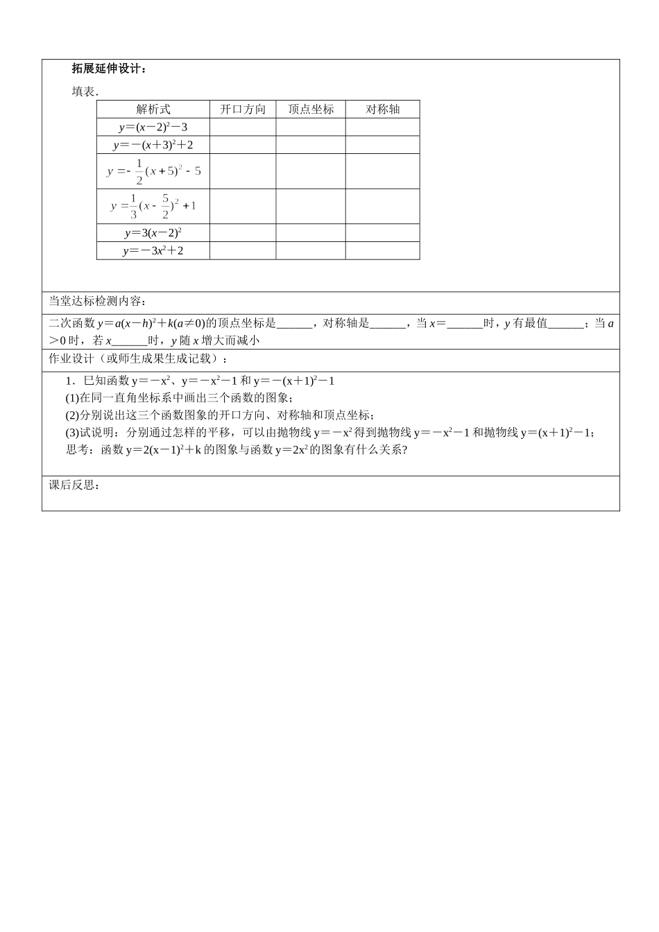 26.1--二次函数(5)_第2页