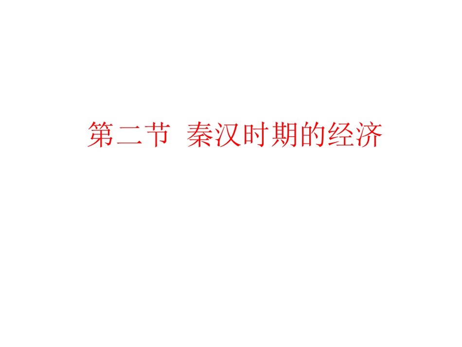 第二节-秦汉的经济_第2页