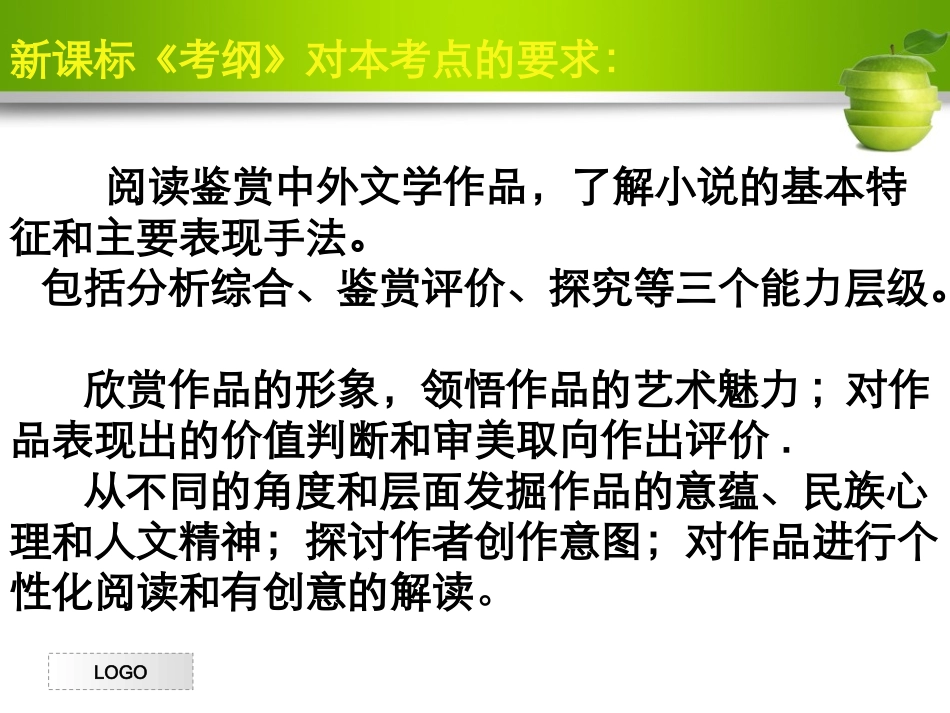 高三语文小说阅读--人物形象课件人教版_第3页