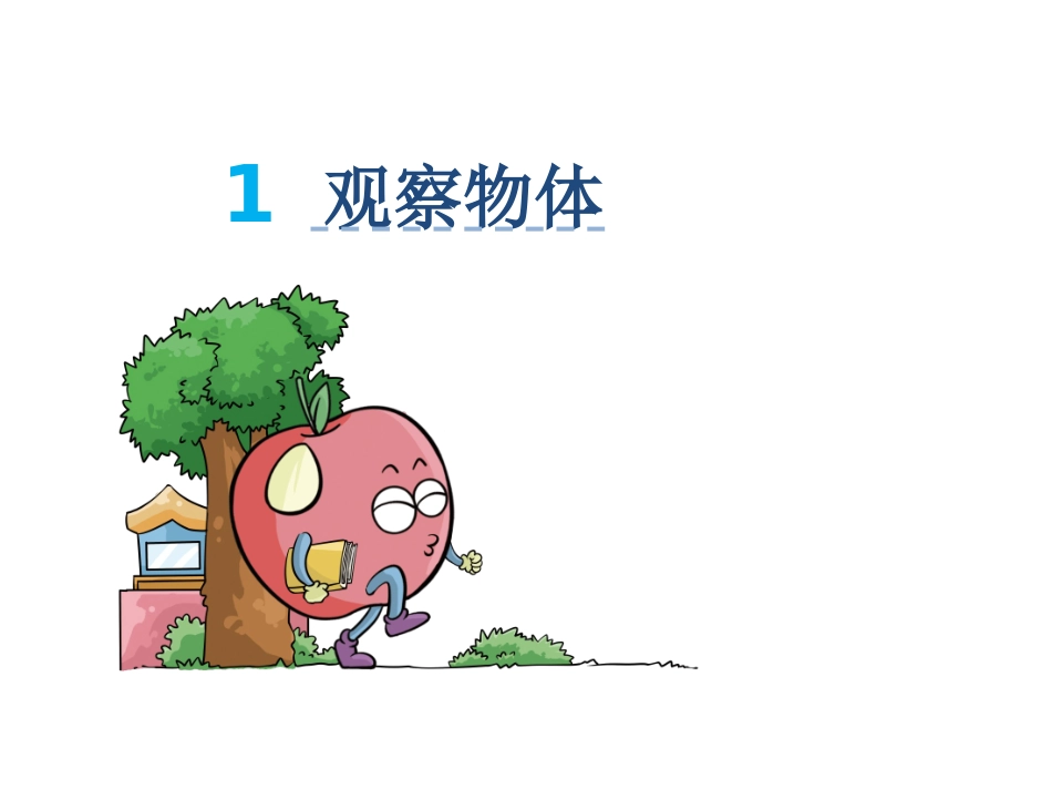 人教2011版小学数学四年级第二单元-观察物体_第3页