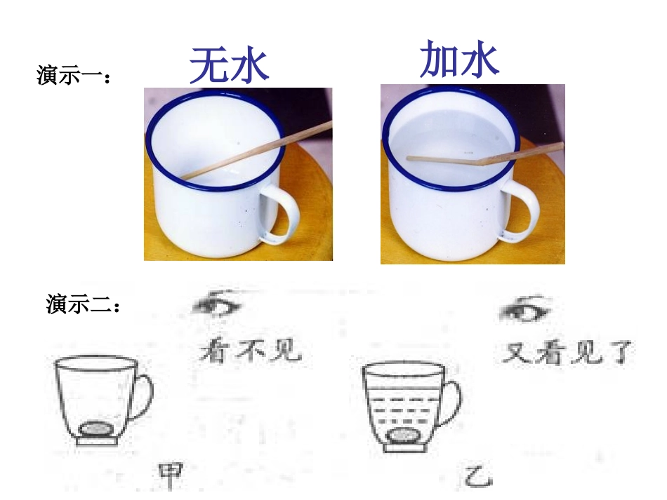 新人教版八年级物理上册《4.4-光的折射》课件(24)-2_第1页