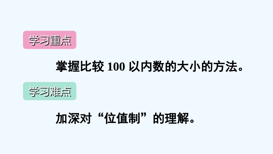 小学数学人教2011课标版一年级数的大小比较-(2)_第3页