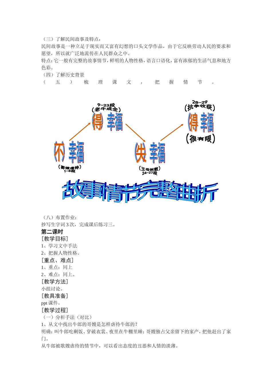 第一单元--第四课-牛郎织女-_第2页