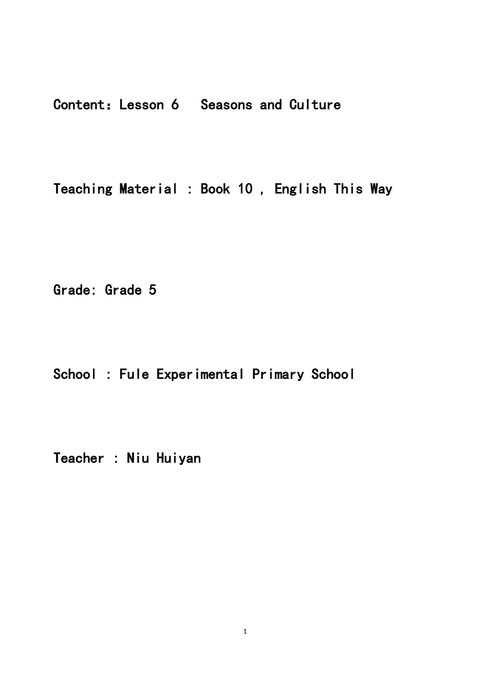 Lesson-6--Book-10--English-This-Way_第1页