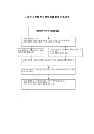 防踩踏安全预案