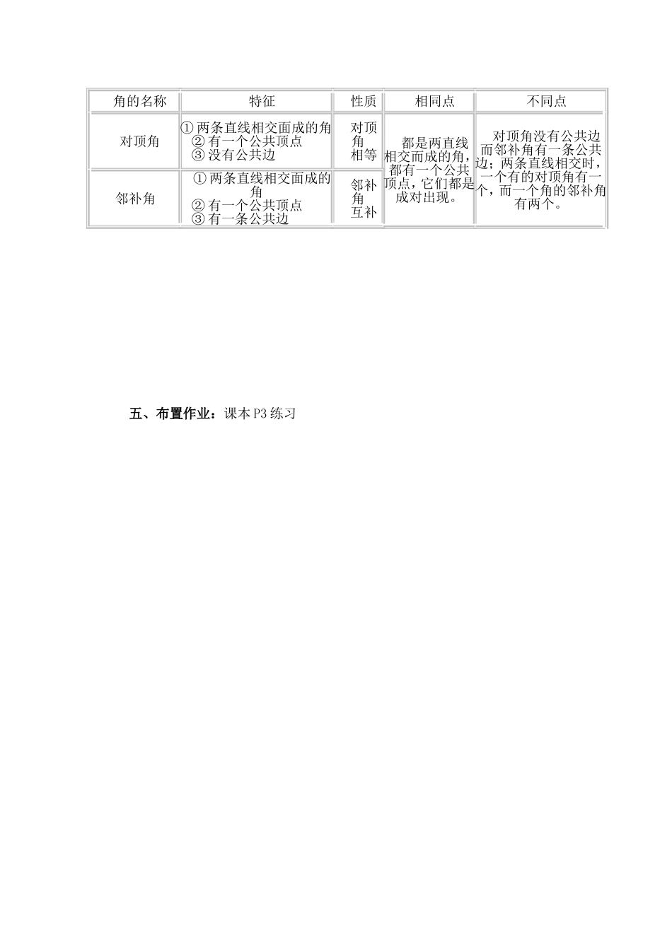 七年级数学下册-《相交线》_第3页