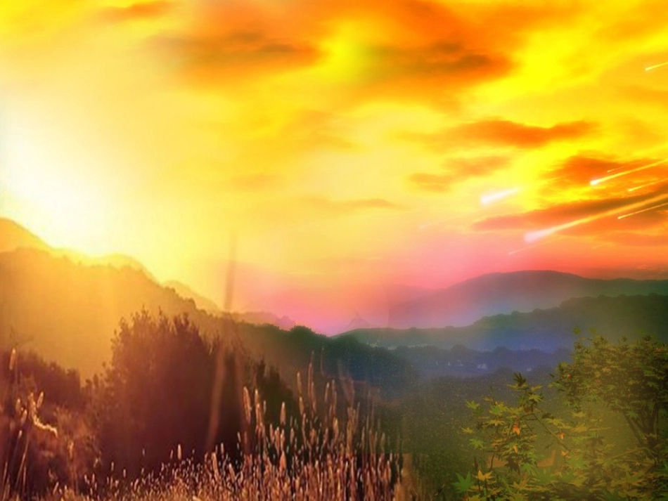 夕阳真美-(课件)_第2页