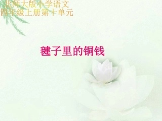 毽子里的铜钱课件1