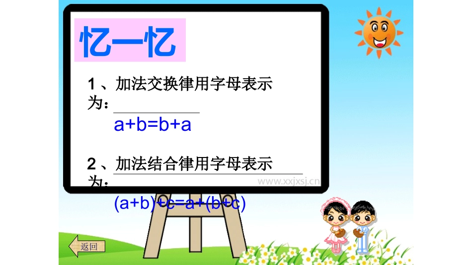 人教2011版小学数学四年级乘法分配律-(5)_第2页