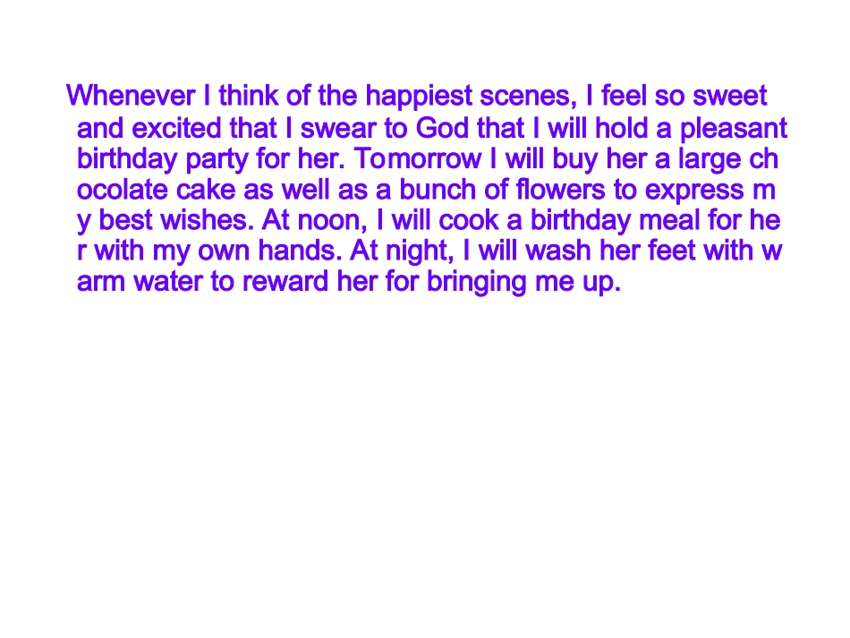 跟踪检测作文Book2module3_第2页