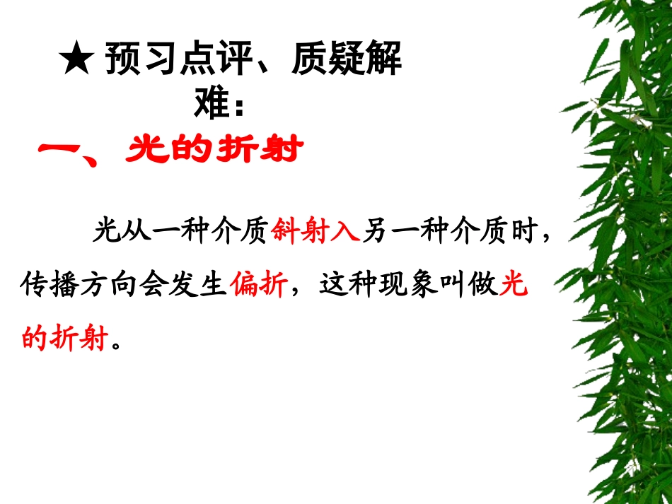 《光的折射》物理课件_第2页