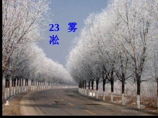 刘春华雾凇课件