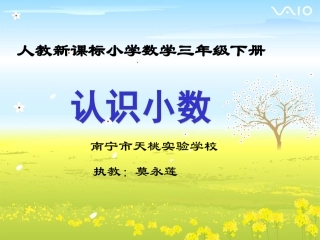 人教2011版小学数学三年级认识小数.201)