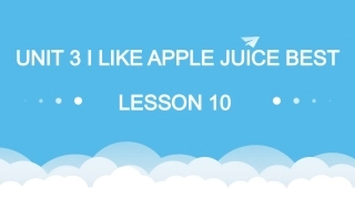 UNIT-3-I-LIKE-APPLE-JUICE-BEST-LESSON-10-课件3