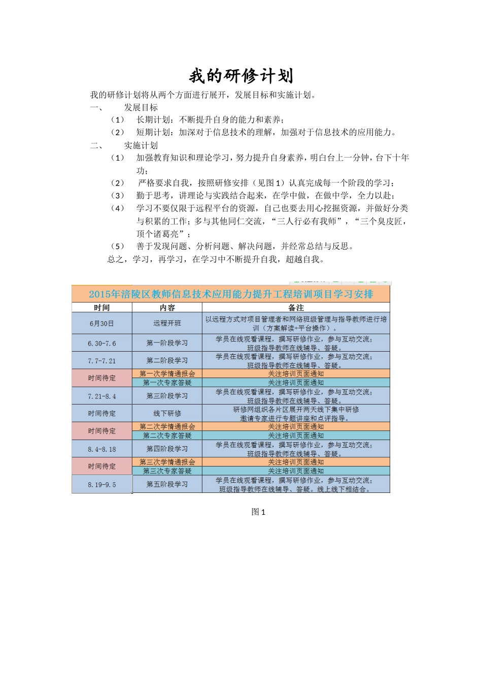 我的研修计划-(5)_第1页